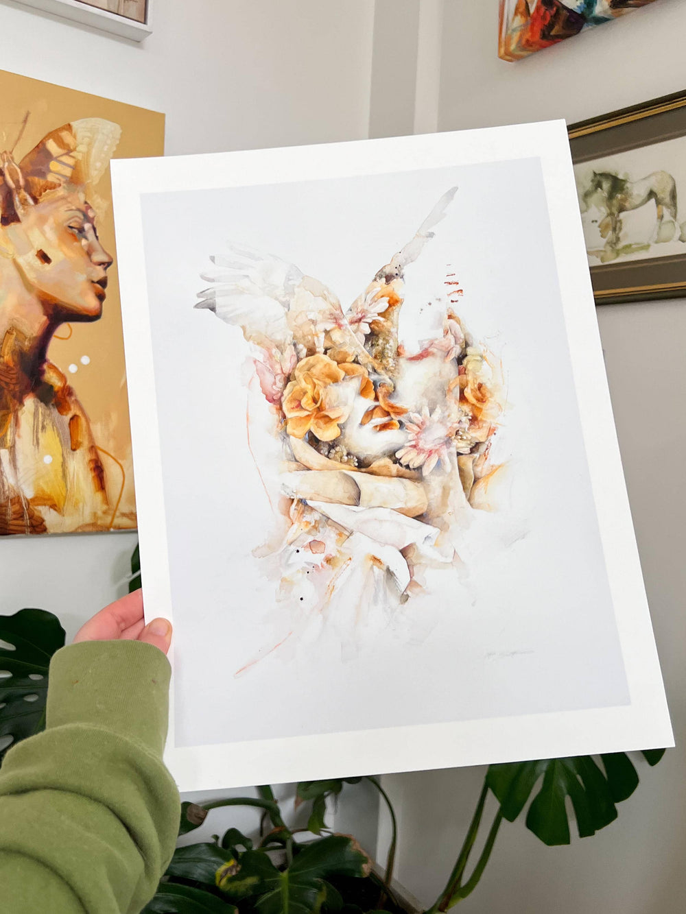 "Bloom In Watercolour" Fine Art Print