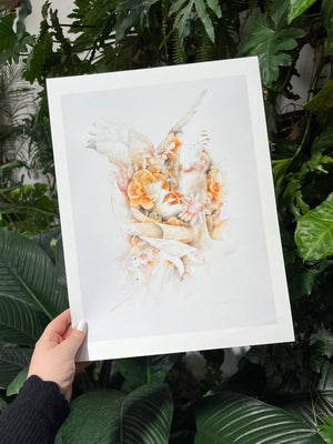 "Bloom In Watercolour" Fine Art Print