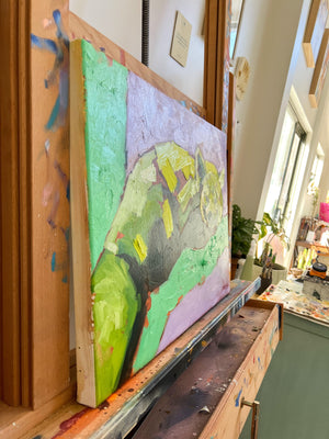 "To Be Loved" Original Oil Painting