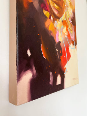 "Music In The Air (Revised)" Original Oil Painting