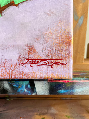 "To Be Loved" Original Oil Painting