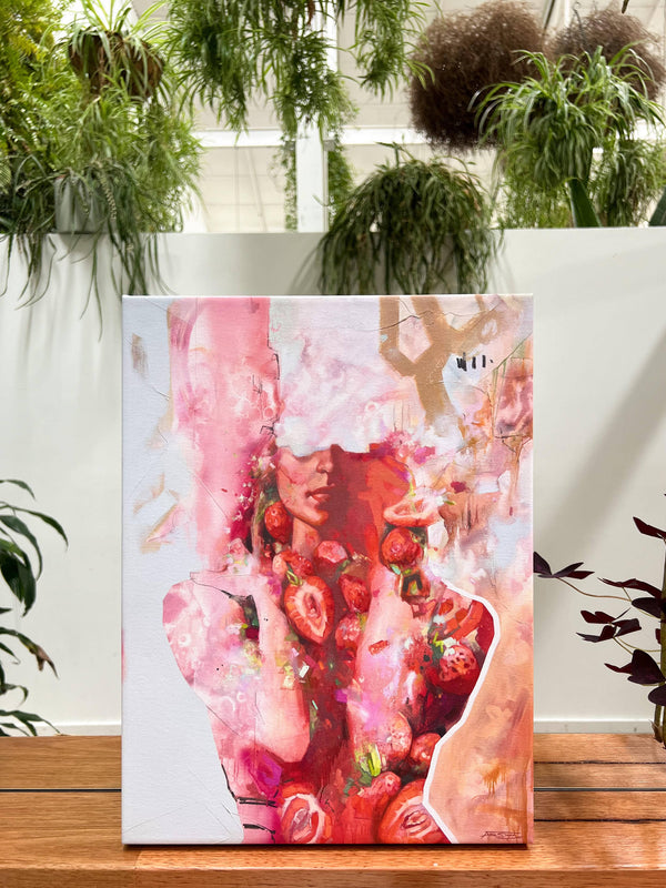 "Strawberry Jam" Canvas Print