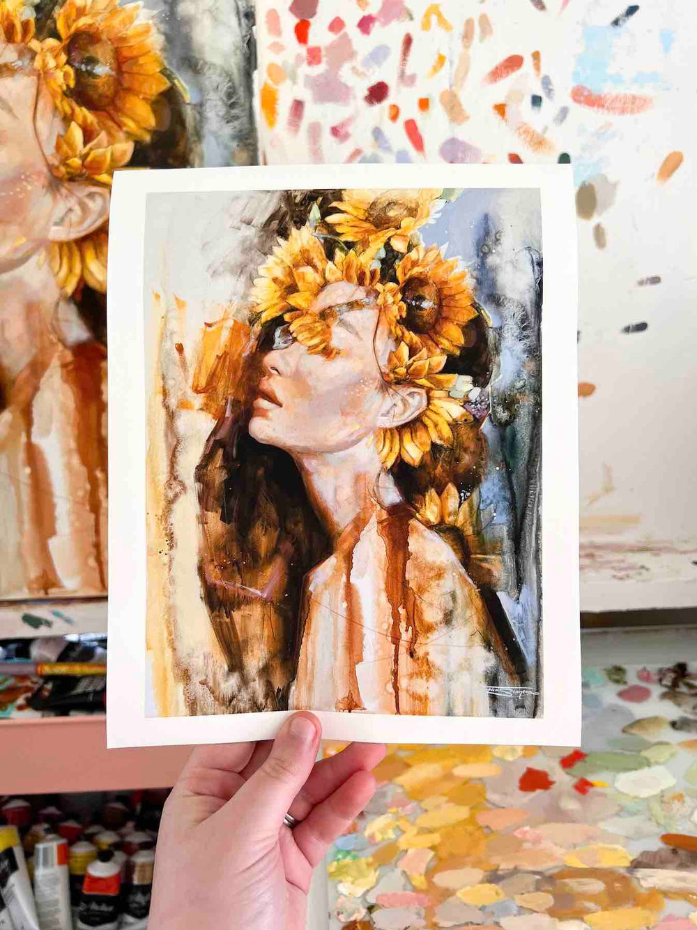 "Into The Garden" Fine Art Print